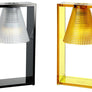 KARTELL LIGHT AIR ΕΠΙΤΡΑΠΕΖΙΟ ΦΩΤΙΣΤΙΚΟ ΣΚΑΛΙΣΤΗ ΕΚΔΟΣΗ 14x17x21 09135/Ε6 CRYSTAL/ΜΑΥΡΟ